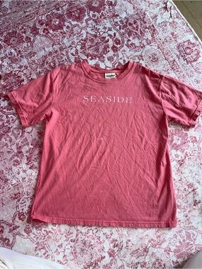 Kids Short Sleeve SEASIDE Tee "Fun Is Good" - Pink